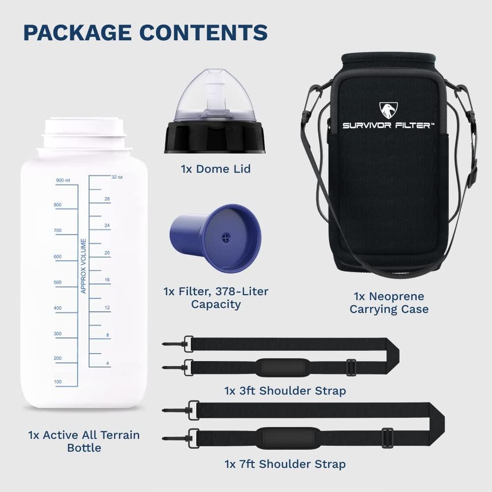 Survivor Filter Water Bottle