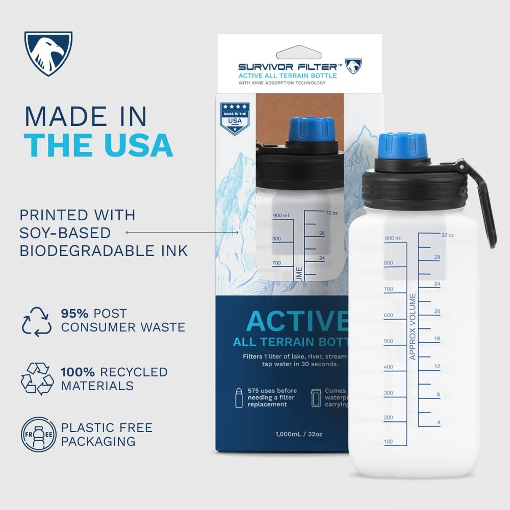 Survivor Filter Water Bottle