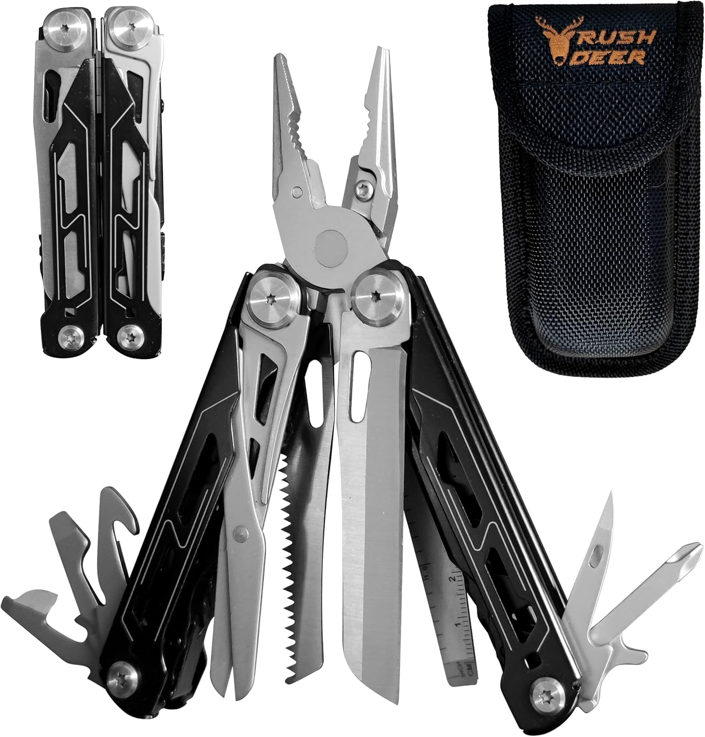 RUSH DEER 18-in-1 Multi-Tool Pliers