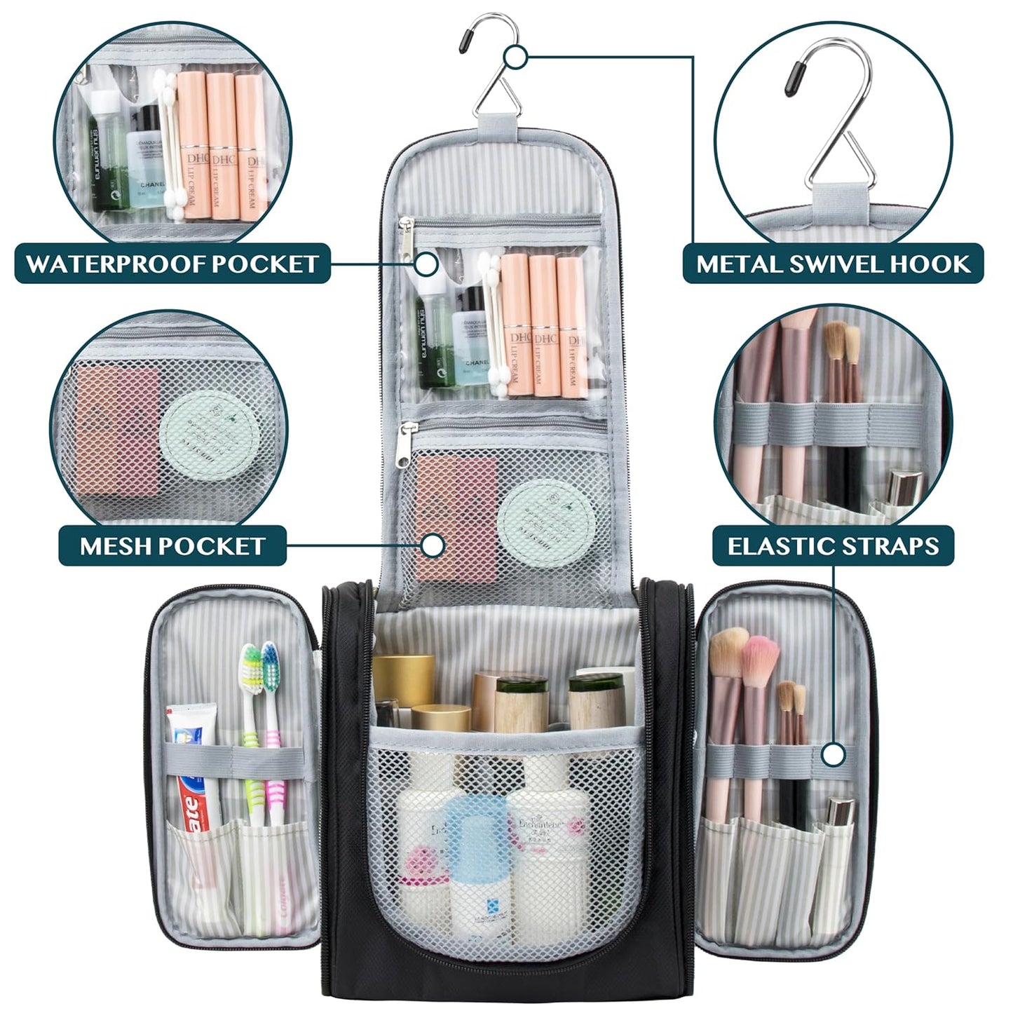Hanging Travel Toiletry Bag