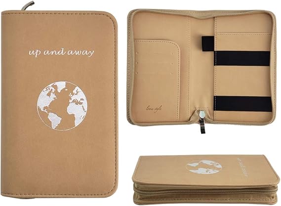 RFID Passport Holder with Power Bank