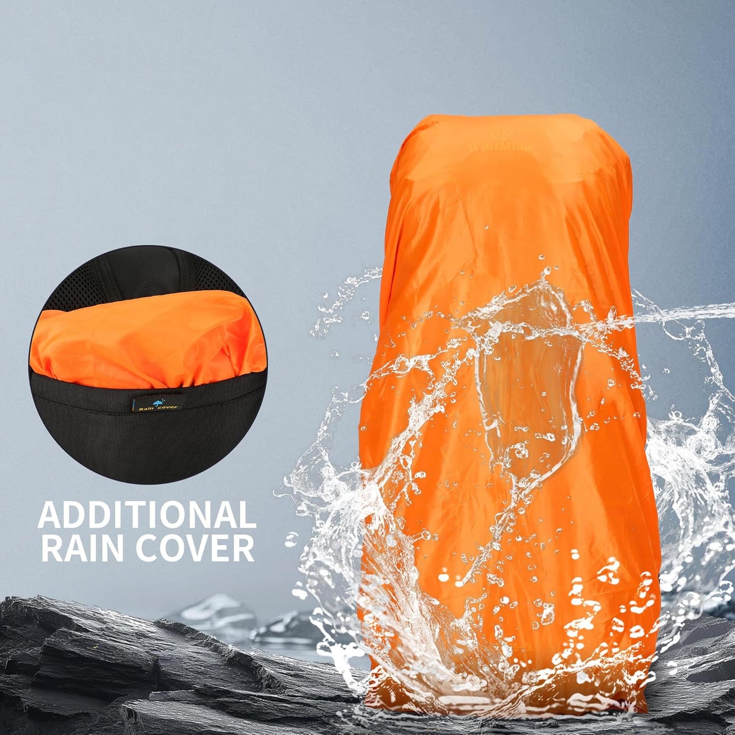 70L Waterproof Hiking Backpack
